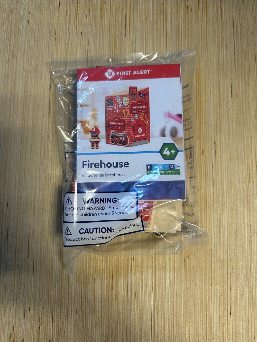 First Alert Kids Firehouse Building Set - Red